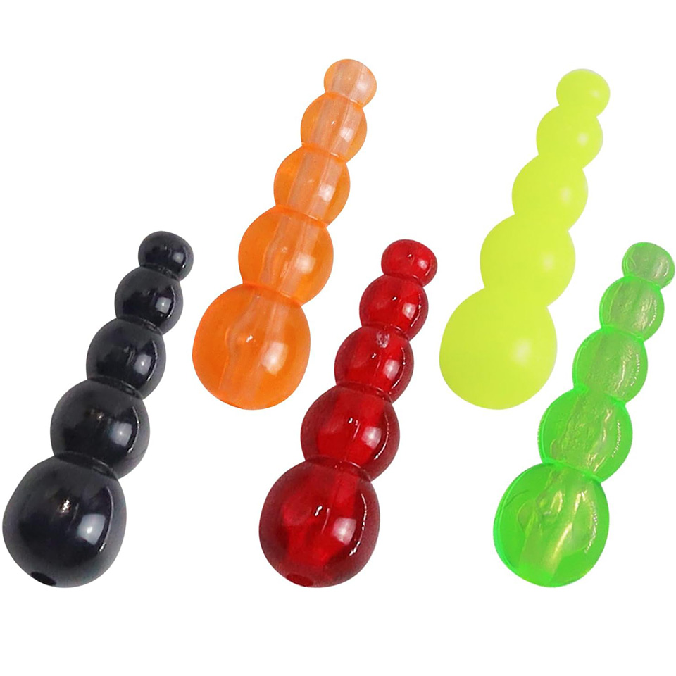 Fishing Lure Spinner - 50 Perles de pêche empilées pour