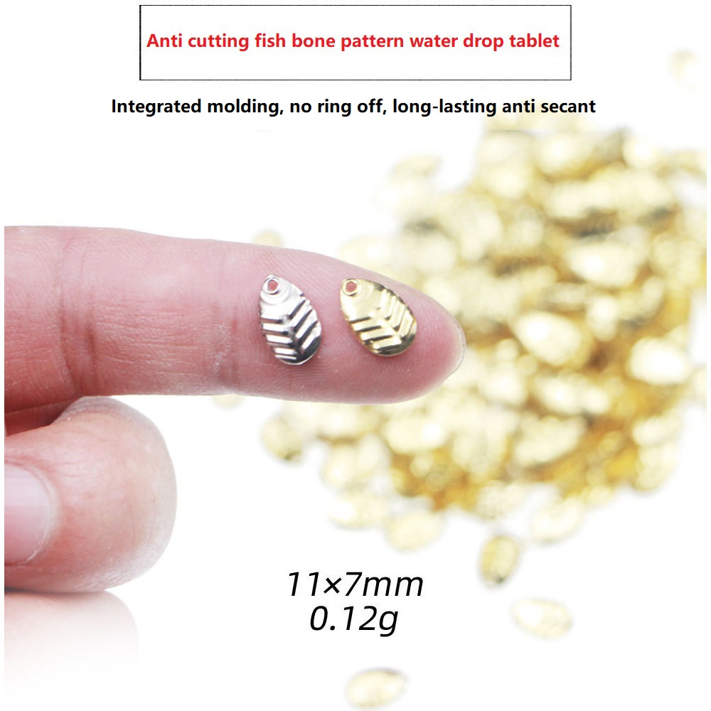Fishing Lure Accessories - 50 pièces/lot bricolage pêche Spinner paillettes