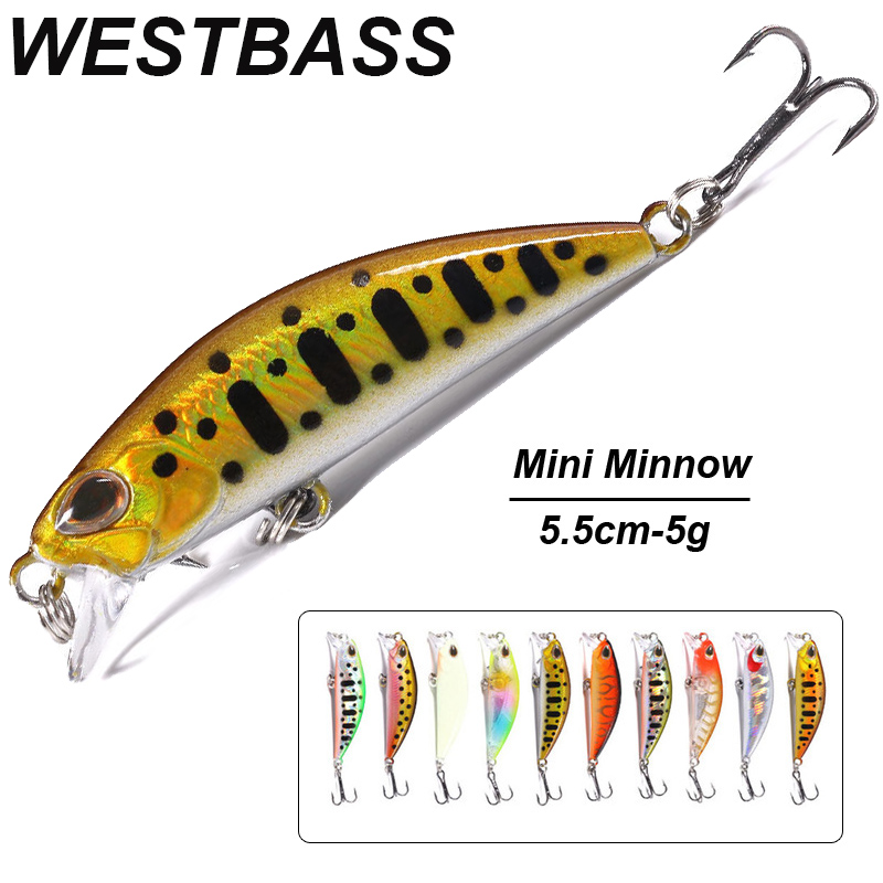 WESTBASS 1PX Micro leurre méné - Fishing Lure Crankbait avis et prix