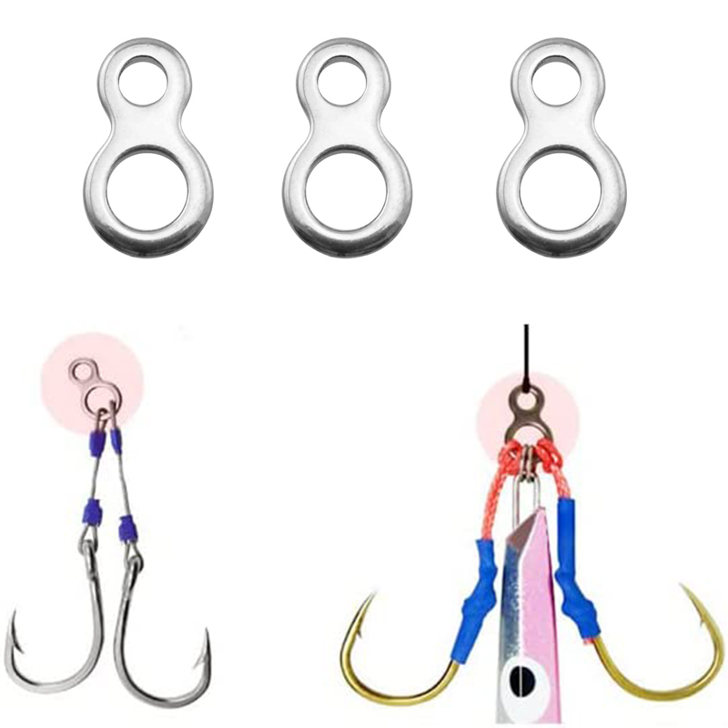 Anneau solide en acier inoxyda - Fishing Lure Accessories avis et prix