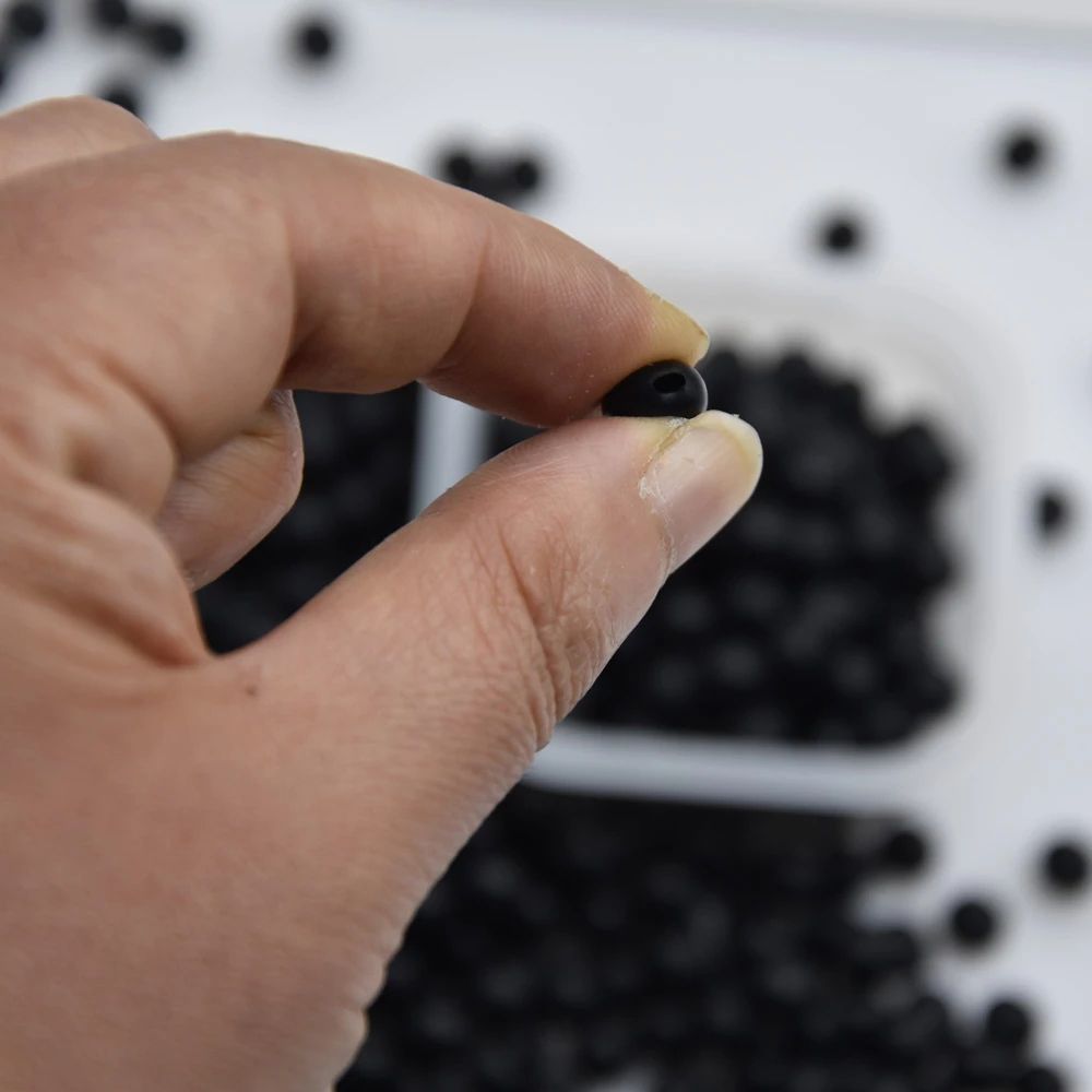 Perles de pêche noires rondes  - Fishing Lure Accessories avis et prix