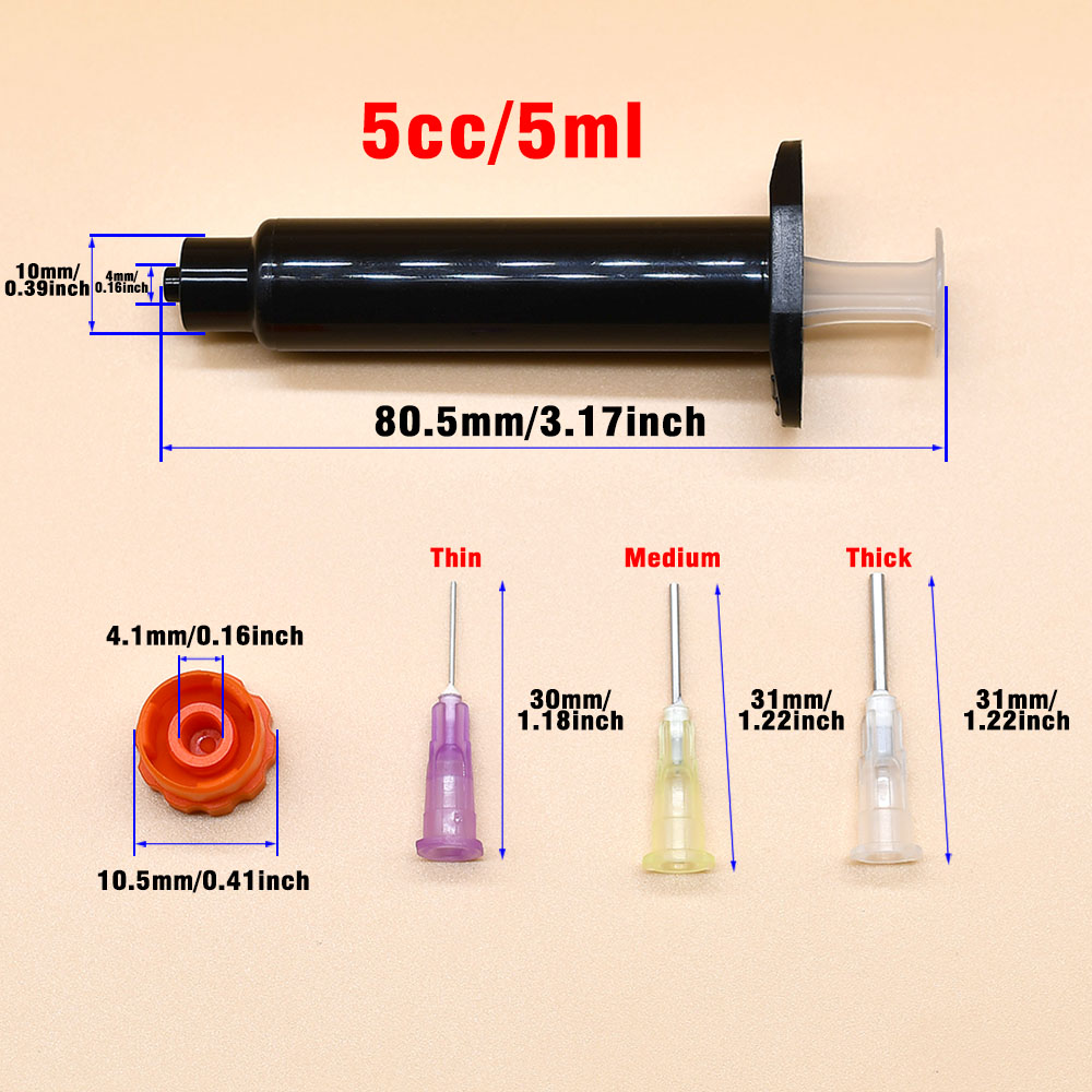 2 ensembles de seringues noire - Fishing Lure Making Kit avis et prix