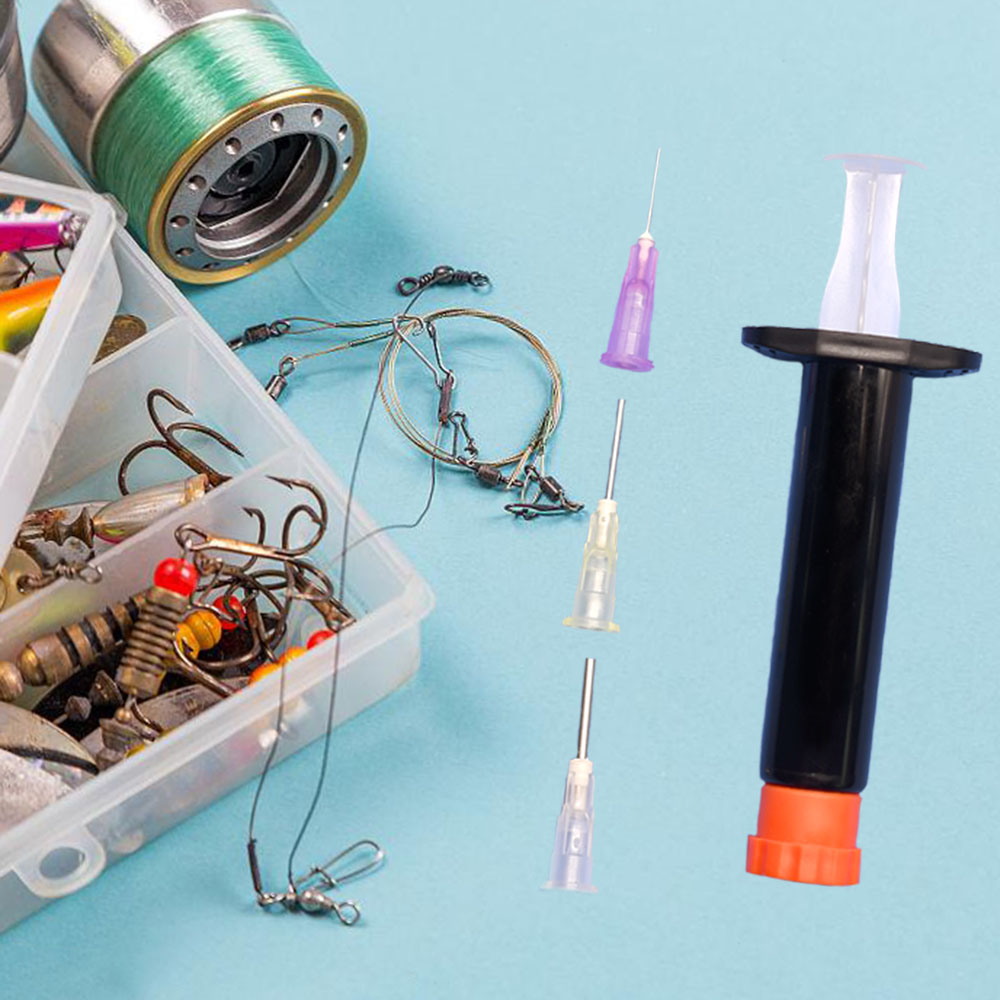 2 ensembles de seringues noire - Fishing Lure Making Kit avis et prix