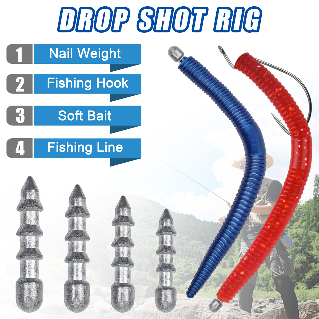 Insert de plombs de pêche à ve - Fishing Lure Accessories avis et prix