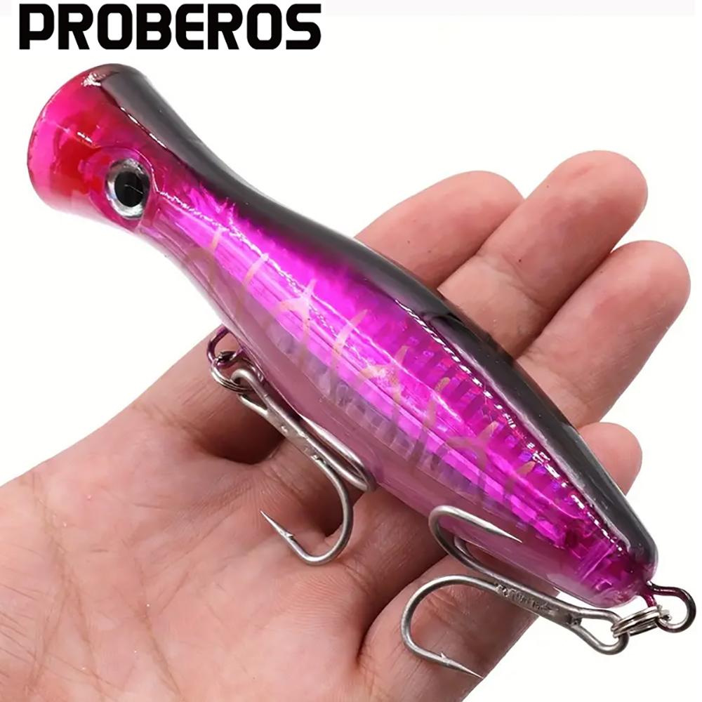 PROBEROS 1pc 13cm 43g Leurre d - Fishing Lure Popper avis et prix