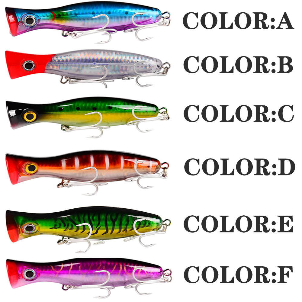 PROBEROS 1pc 13cm 43g Leurre d - Fishing Lure Popper avis et prix