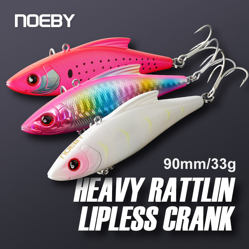 Noeby 3 Pièces 90mm 33g Vibes  - Fishing Lure Crankbait avis et prix